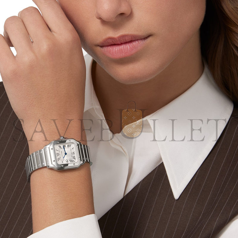 Ca*t1er santos de watch 27mm x 34.5mm ref. wssa0082